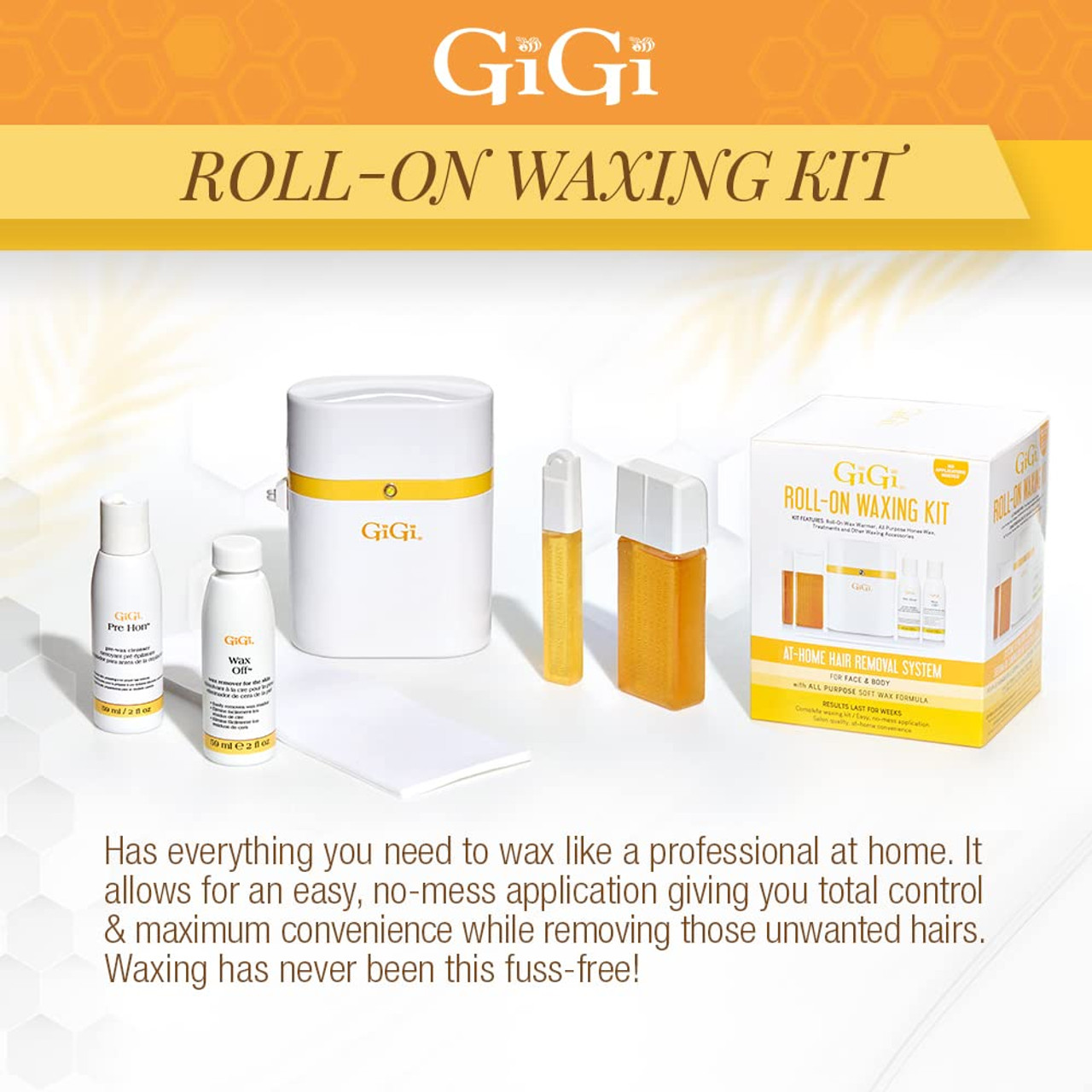 Gigi Roll-On-Wax: Discover the Next-Level Hair Removal Solution!